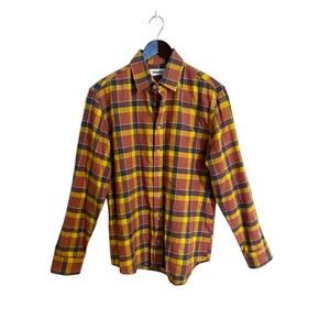 Taylor Stitch California Shirt Trolley Plaid Size 38 Small
